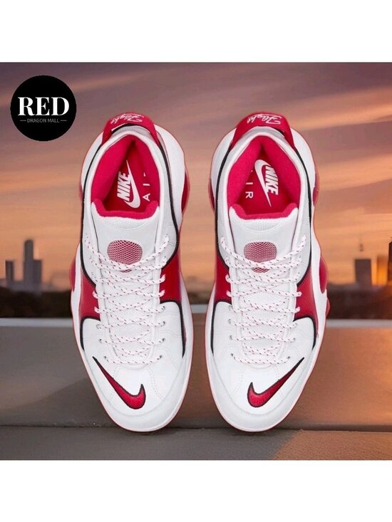 Nike Air Zoom Flight 95 Sneakers Shoes White True Red DX1165-100 - Men\'s Size 12 main image 6